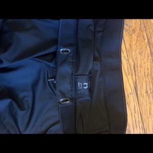 Hylete black XL zipper pockets training shorts